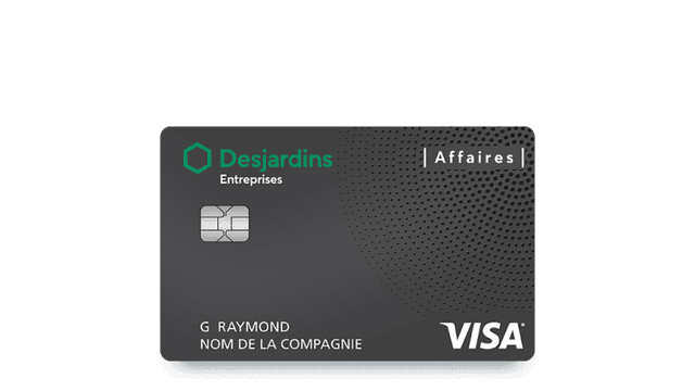 Carte Visa Affaires Desjardins