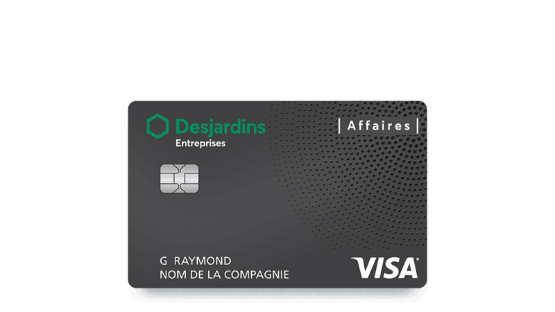 Carte Visa Affaires Desjardins