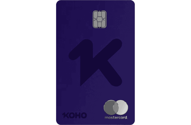 KOHO Prepaid Mastercard® Everything Plan