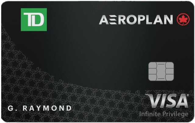 Carte Visa Infinite Privilège TDᴹᴰ Aéroplanᴹᴰ